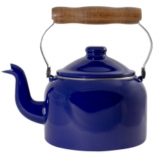 Chaleira esmaltada azul 1,8L.