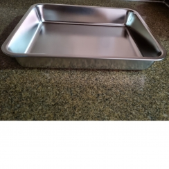Assadeira inox 41cmx29cm