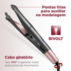 Prancha de cer�mica torcida