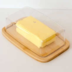 Manteigueira de bambu