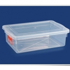 Caixa plastica c/tampa 1,3L.