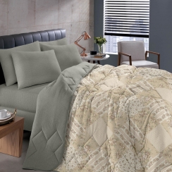 Edredom casal malha 1,80mx2,20m