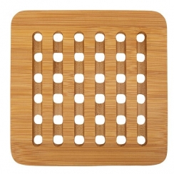 Descanso de panela bambu