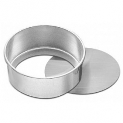 Forma p/bolo redonda fundo falso N�20