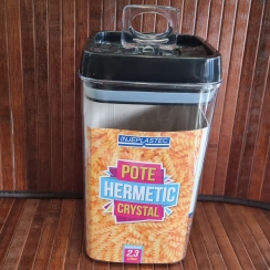 Pote herm�tico c/trava 2,3L.