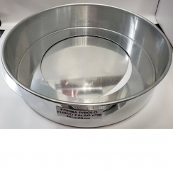 Forma p/bolo redonda fundo falso N�26