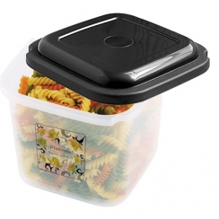 Pote quadrado pl�stico