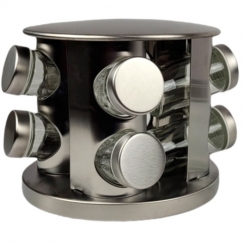  Porta condimentos inox girat�rio