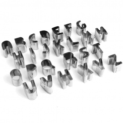 Jogo c/26 cortadores inox