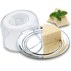 Queijeira inox c/tampa