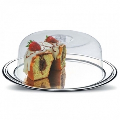 Boleira inox c/tampa