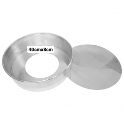 Forma p/bolo fundo falso N�40