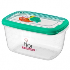 Pote retangular alto 2,3L.