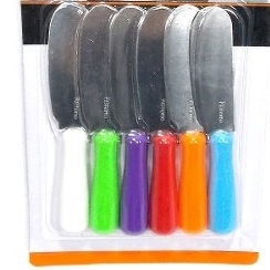 jogo de espatulas inox 6p�.