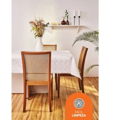 Toalha de mesa 6 lugares