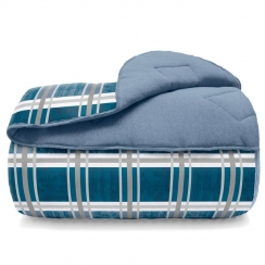 Edredom de malha solteiro1,50mx2,20m.