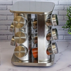 Porta condimentos girat�rio inox