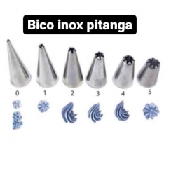 Bico p/confeitar inox pitanga