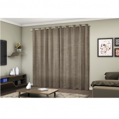 Cortina cetim c/corta luz 1,70mx2,00m