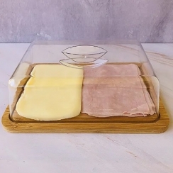 Porta frios de bambu