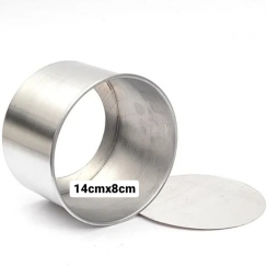 Forma p/bolo redonda fundo falso N�14