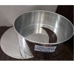 Forma p/bolo  fundo falso N�22