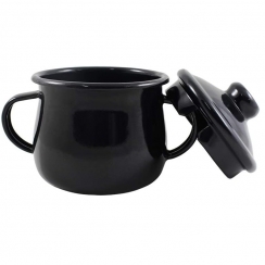 A�ucareiro esmaltado preto