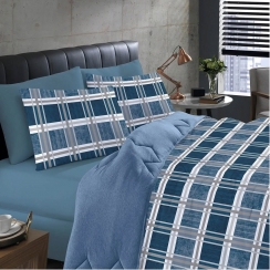 Edredom casal malha 1,80mx2,20m