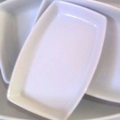 Travessa de porcelana