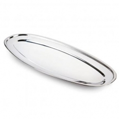 Travessa oval inox 60cm