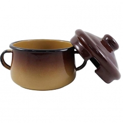 A�ucareiro esmaltado marrom