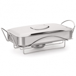 Rechaud retangular inox