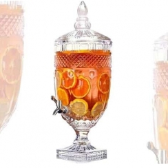 Suqueira cristal 4,5L.