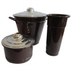 Kit p/pia 3p�. preto