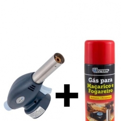 Ma�arico culin�rio com g�s