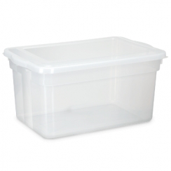 Caixa pl�stica c/tampa 47L.