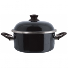 Ca�arola esmaltada preta N�26 