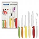 Jogo de facas 6p�. Plenus