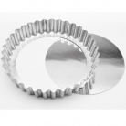 Forma p/torta crespa fundo falso N�21