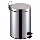 Lixeira c/pedal inox 5L.