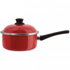 Panela esmaltada vermelha N�16