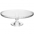 Prato p/bolo com p� 32cm