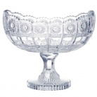 Centro de mesa c/ p� cristal