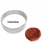 Aro modelador de hamburguer inox