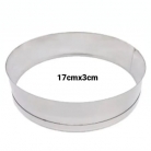 Aro modelador de hamburguer inox