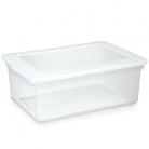 Caixa pl�stica c/tampa 20L.