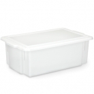 Caixa pl�stica c/tampa 24,5L.