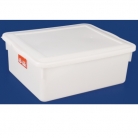 Caixa pl�stica c/tampa 16,5L.