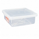 Caixa pl�stica c/tampa 2,5L.