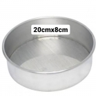 Forma p/bolo fundo fixo